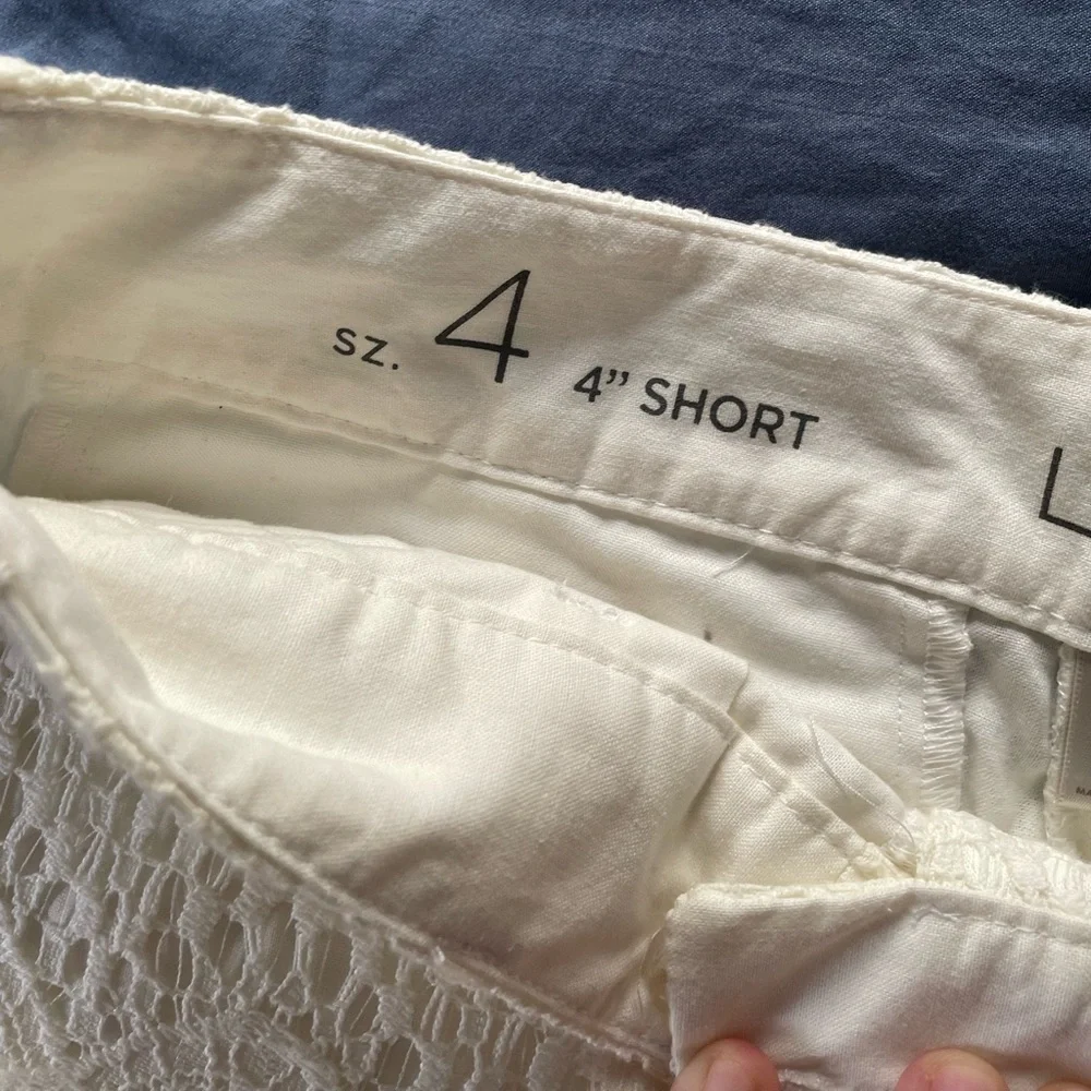 NWOT LOFT Lace Shorts - Picture 4 of 6